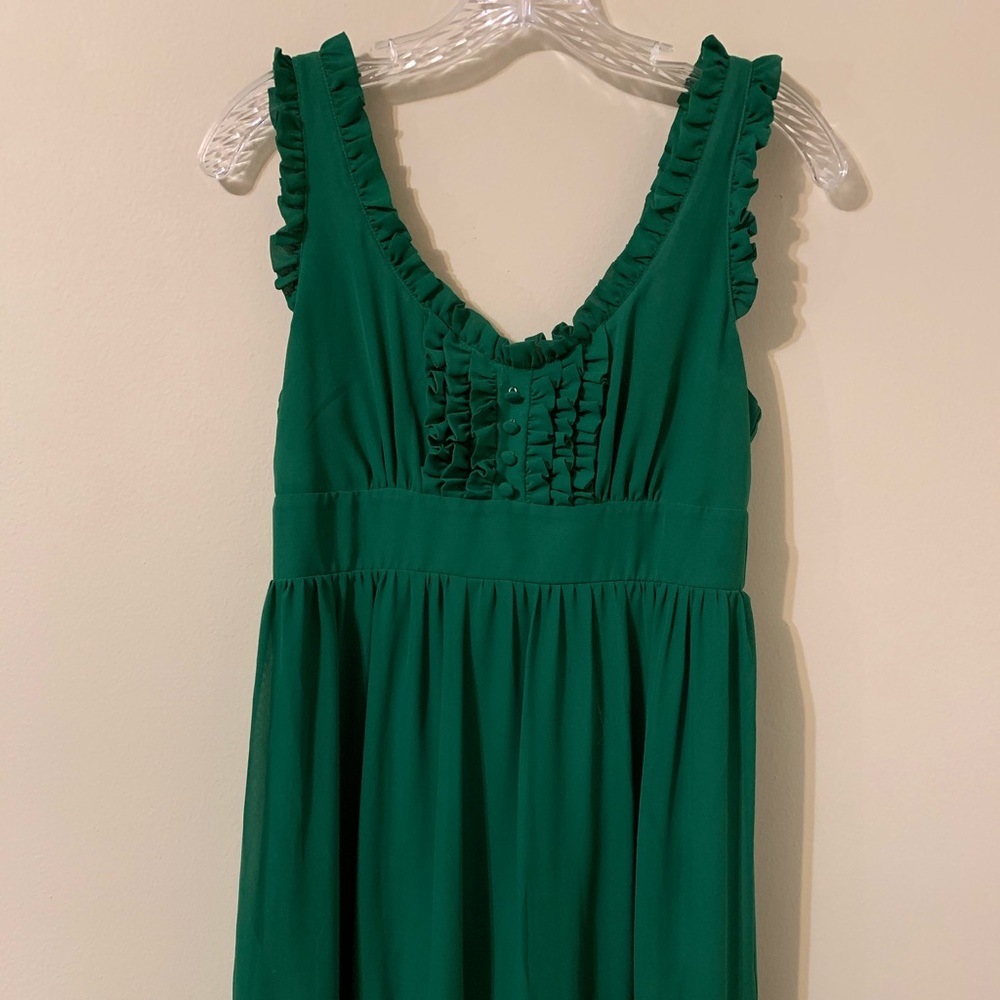 Forever Green Dress size Medium - Picture 3 of 8